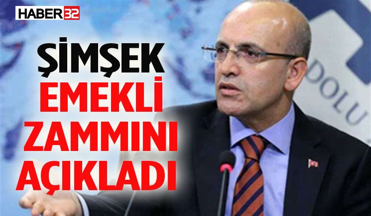 ŞİMŞEK EMEKLİ ZAMMINI AÇIKLADI! TEPKİLER ÇOĞALDI