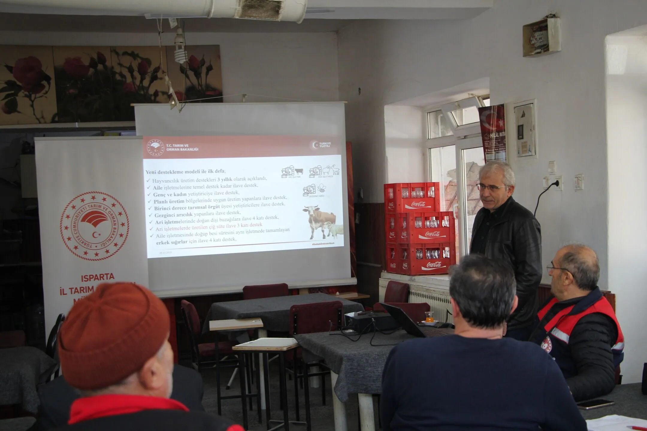 Ispartada Ureticiye Tarsim Ve Hayvancilik Destekleri Anlatildi 6