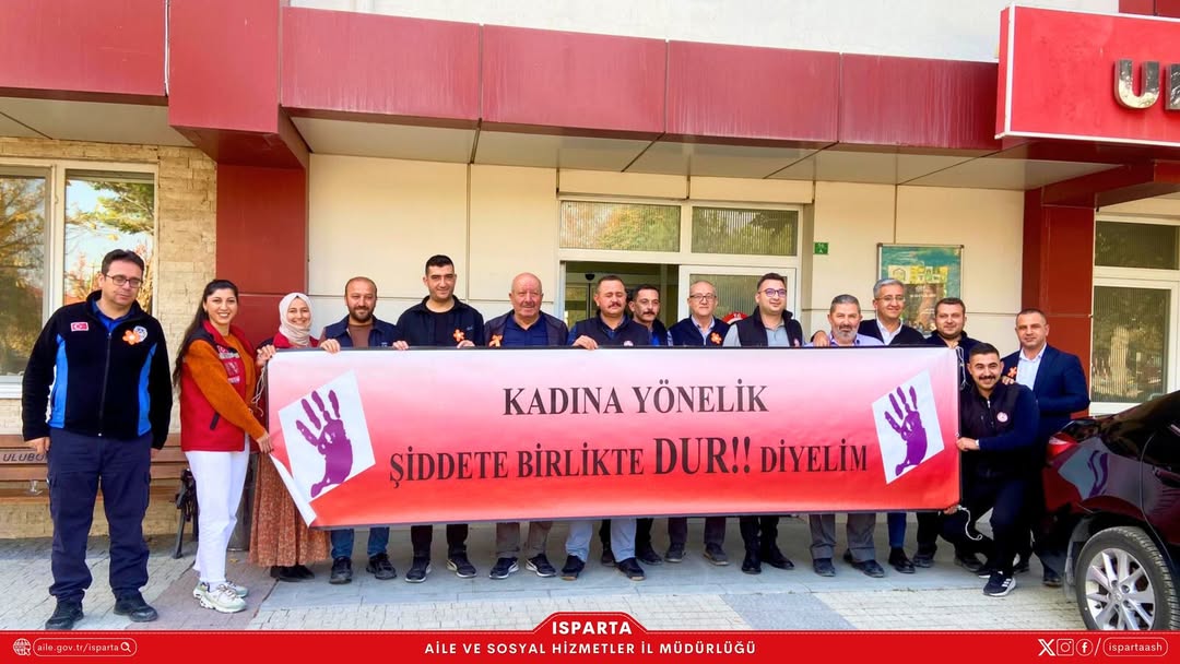 📍 Uluborluuluborlu Sosyal Hizmet Merkezimiz Tarafından 25 Kasım Kadına Yönelik Şiddete Karşı Ul