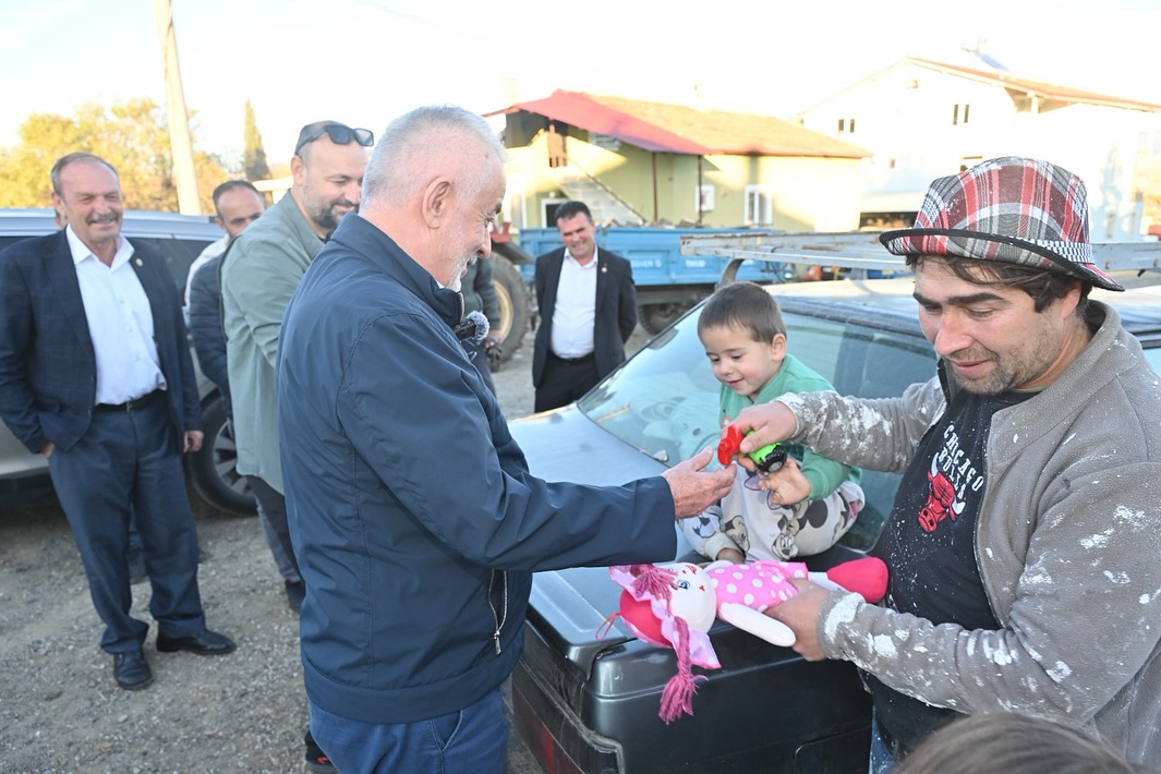 Yalvaç Eyüpler Köyünde Evi Yanan 5 Çocuklu Ailemizin Ev Inşaatında Incelemelerde Bulunduk. Daha (2)