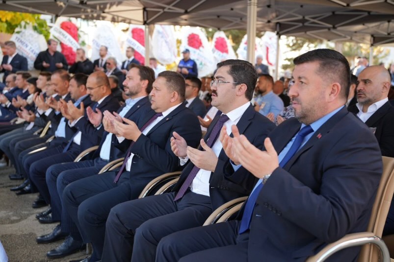 Yalvaç’ta Kerim Yürük’ün Ahirete Irtihal Eden Oğlu Sinan Yürük Adına Yaptırdığı Ilkokulun Temel (1)