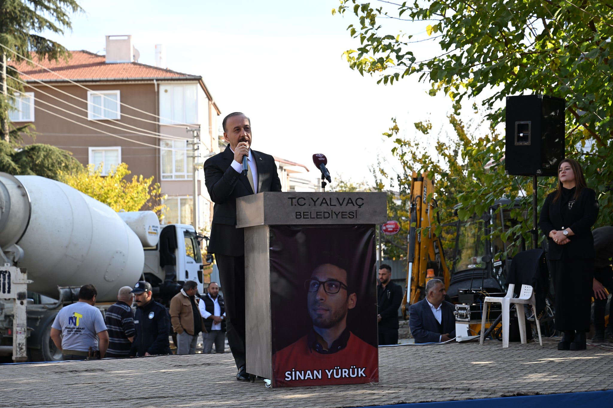 Yalvacta Sinan Yuruk Ilkokulu Temel Atma (3)