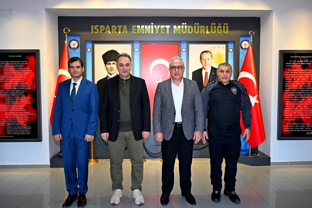 Asayiş Daire Başkanımız Sayın Tarıkhan Çetiner Isparta İl Emniyet Müdürümüz Sayın Erdem Bi̇ldi̇ri̇c (1)