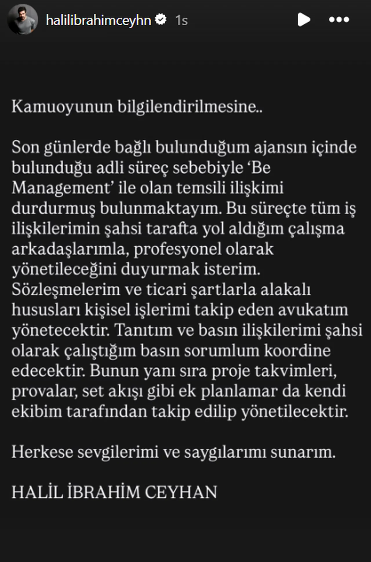 Halil Ibrahim Ceyhan Menajeri Eser Kucukerolla Yollarini Ayirdigini Acikladi Eser Kuc 1758100 202512241400 20251224140051 2