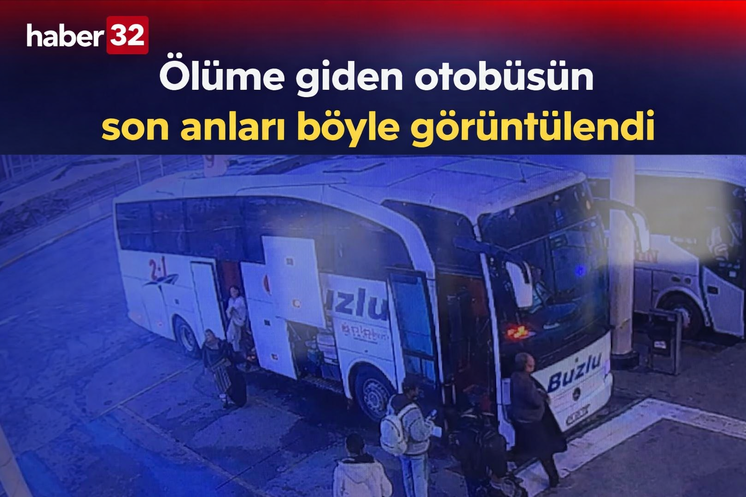 8 kişinin hayatını kaybettiği feci kazaya karışan otobüsün Isparta otogarındaki görüntüleri ortaya çıktı