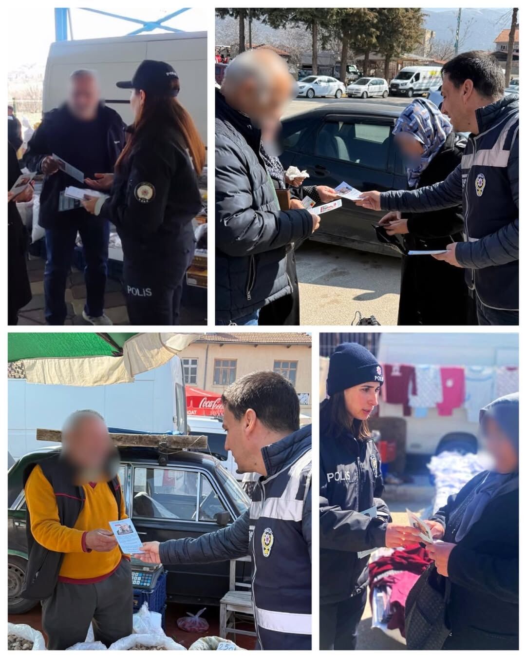 🚨 Bi̇lgi̇lendi̇rme Faali̇yetleri̇ 🚨🗓️ Bayram Öncesinde, Ilçelerimizde Kurulan Halk Pazarlarında Ve