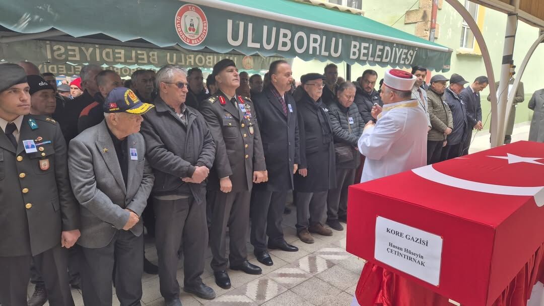 Kore Gazimiz, Kıymetli Büyüğümüz Hasan Hüseyin Çetintırnak’ı Uluborlu Ilçemizde Dualarla Ebediye