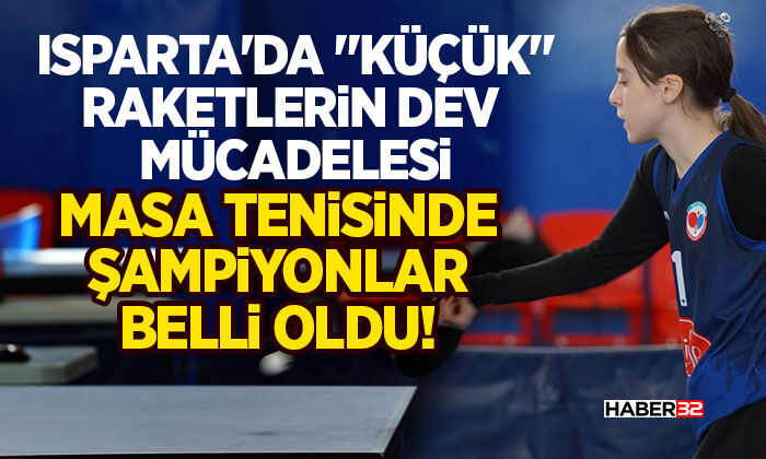 Isparta'da "Küçük" Raketlerin Dev Mücadelesi