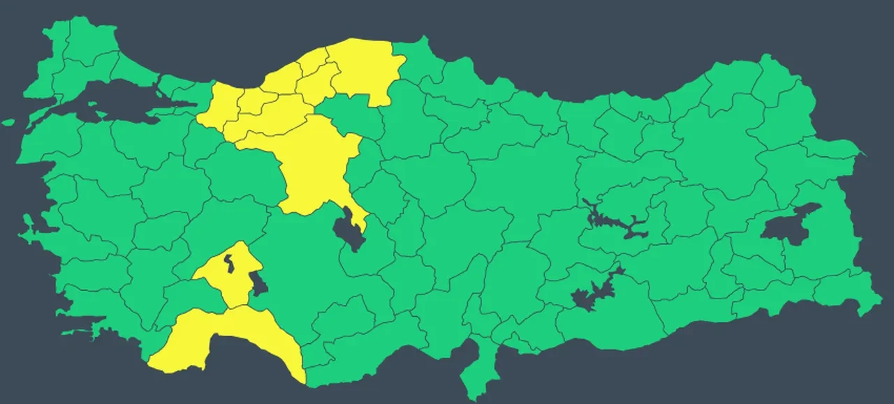 Meteoroloji Tek Tek Uyardi 10 Ilde Sari Kodlu Alarm Kar Ve Saganak Bastiracak 3291032 202603290810 5