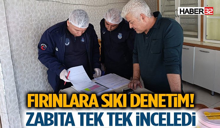 Vatandaşlar Dikkat! Fırınlarda Hijyen ve Gramaj Kontrolü