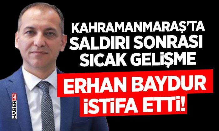 Isparta'nın Eski Müdürü Erhan Baydur İstifa Etti!
