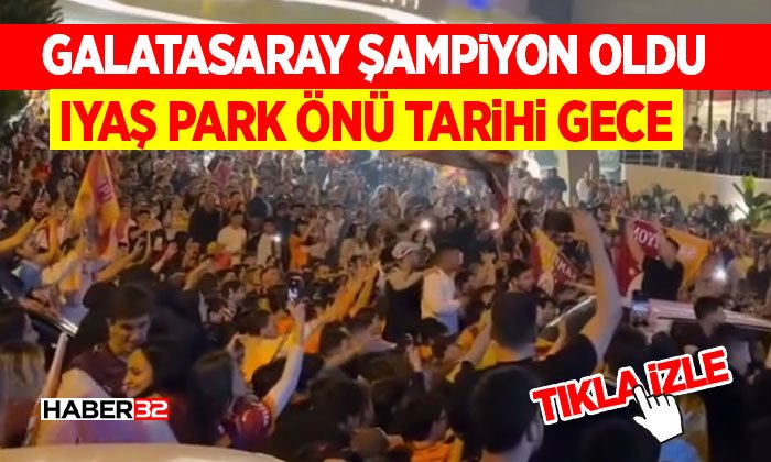 Galatasaray Şampiyon Oldu, Isparta Sokaklara Döküldü!