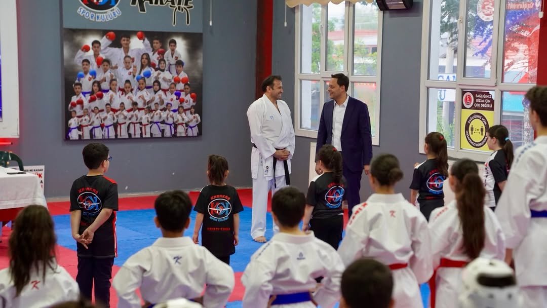🥋 İl Müdürümüzden Karakaş Spor Kulübü’ne Ziyaret22 Milli Sporcuyu Bünyesinde Barındıran Karakaş (4)