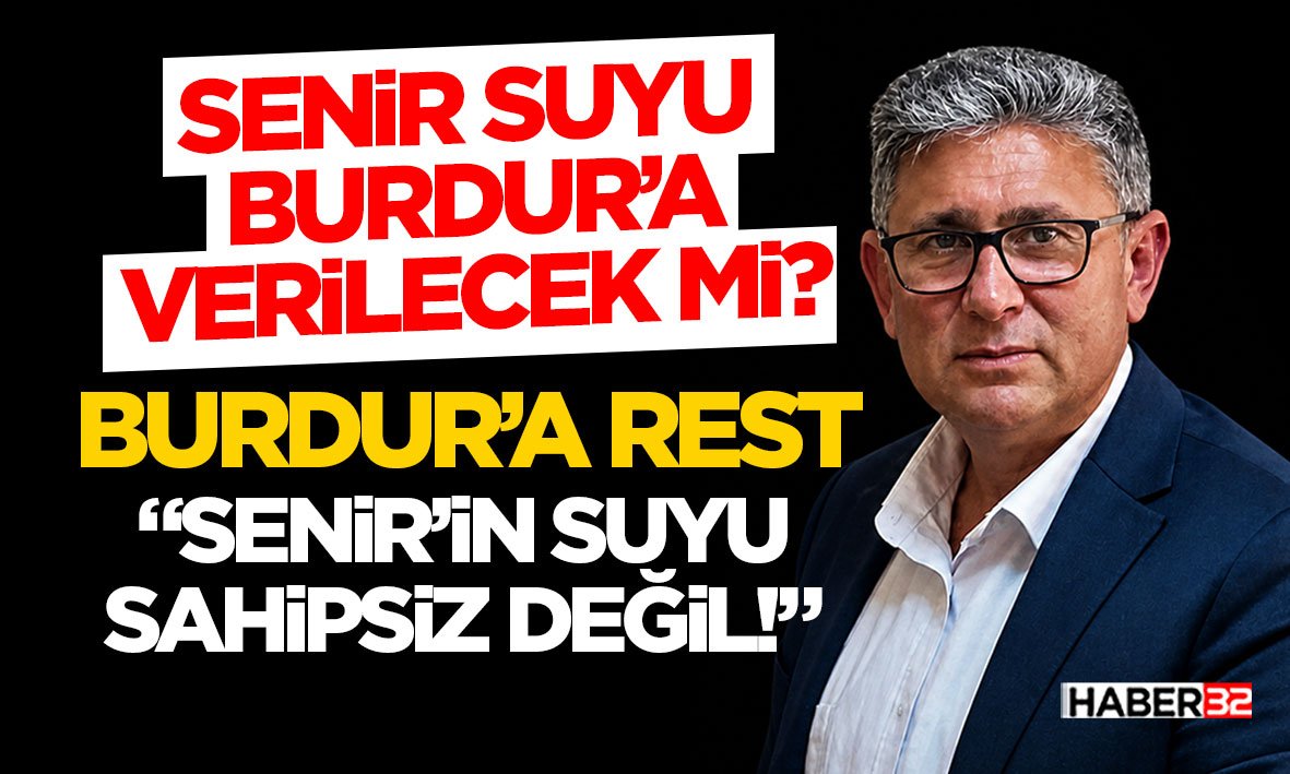 “Senir’in Suyu Sahipsiz Değil!”