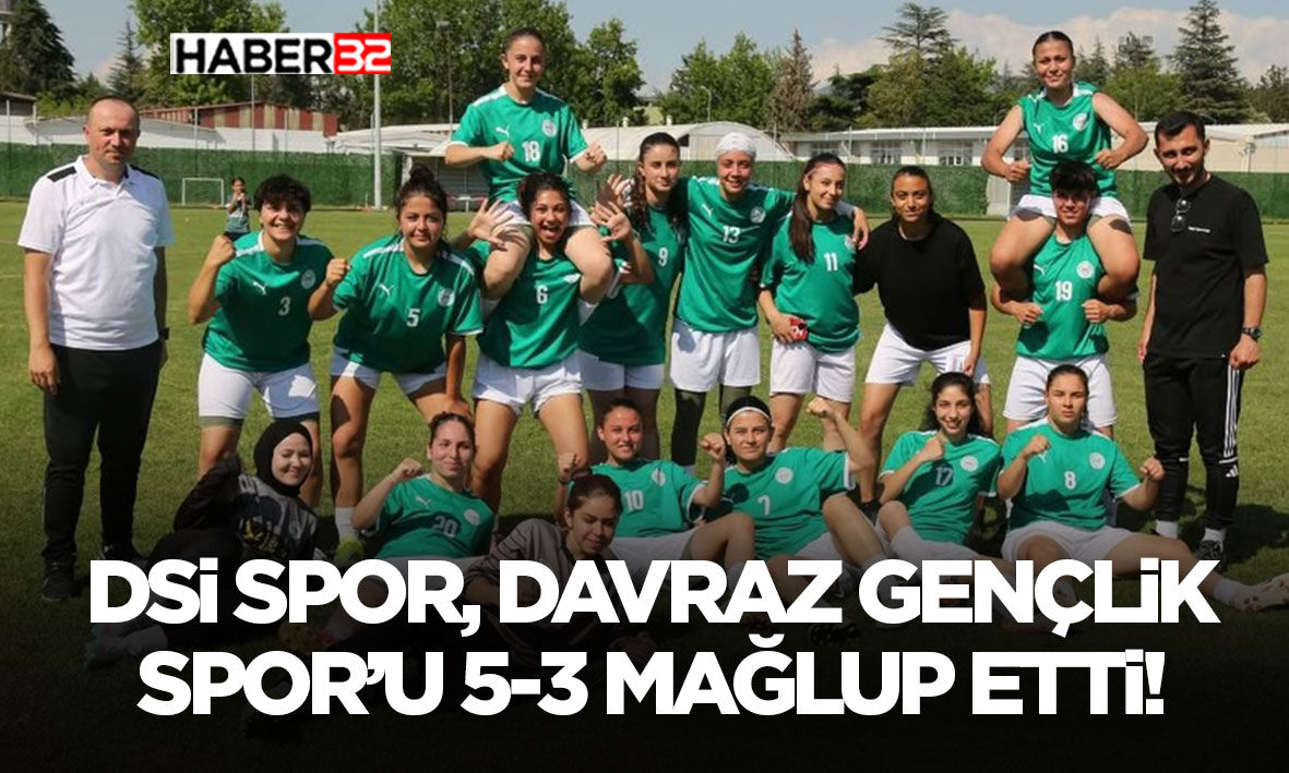 DSİ Spor, Davraz Gençlik Spor’u 5-3 Mağlup Etti