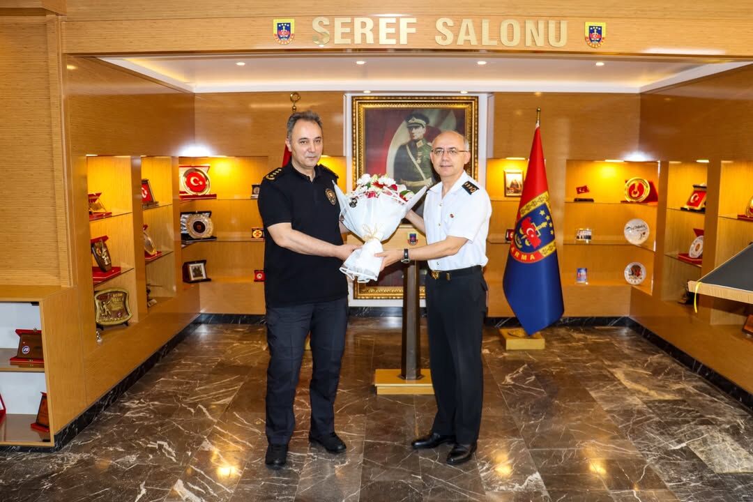 İl Emniyet Müdürümüz Sayın Erdem Bi̇ldi̇ri̇ci̇ Ve Beraberindeki Heyet, Jandarma Teşkilatının 187. Ku