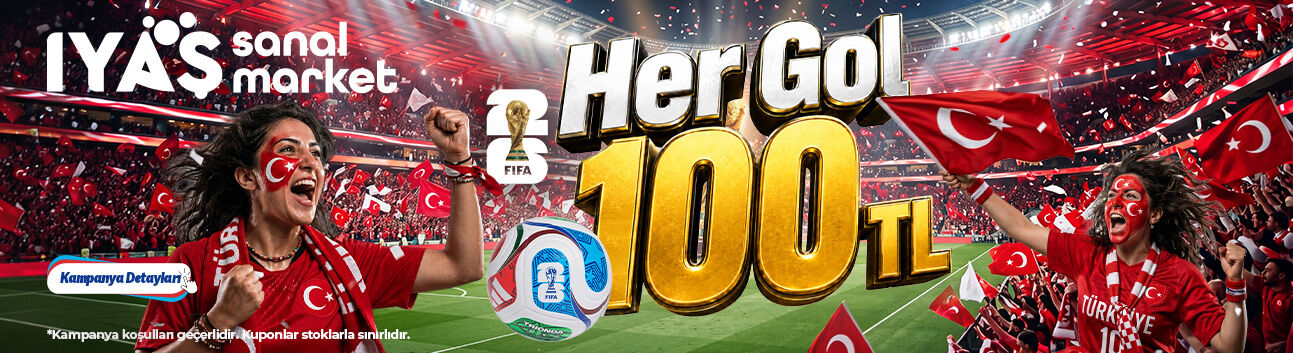 IYAŞ Sanal Market Her Gol 100 TL