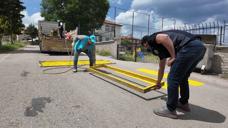 Okul Çevrelerinde Yaya Geçidi Çalışmalarımız Devam Ediyorisparta İl Özel İdaresi Olarak, Köy Oku (2)