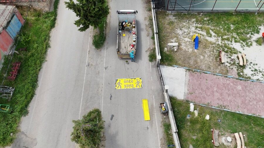 Okul Çevrelerinde Yaya Geçidi Çalışmalarımız Devam Ediyorisparta İl Özel İdaresi Olarak, Köy Oku (5)