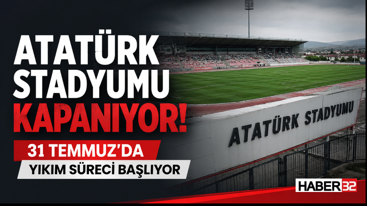 Dikkat! Atatürk Stadı 31 Temmuz’da Spora Kapatılıyor!