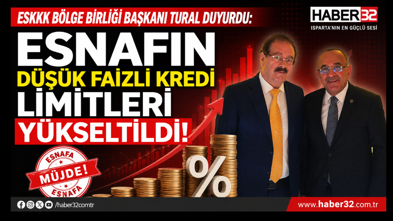 Esnafın Düşük Faizli Kredi Limitleri Yükseltildi!