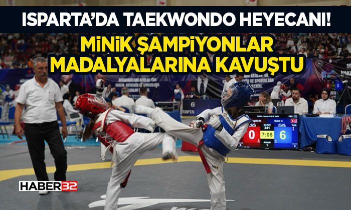 Minik Şampiyonlar Madalyalarına Kavuştu