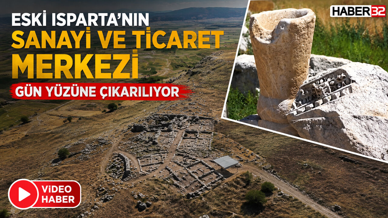 Eski Isparta´nın Sanayi ve Ticaret Merkezi Gün Yüzüne Çıkarılıyor