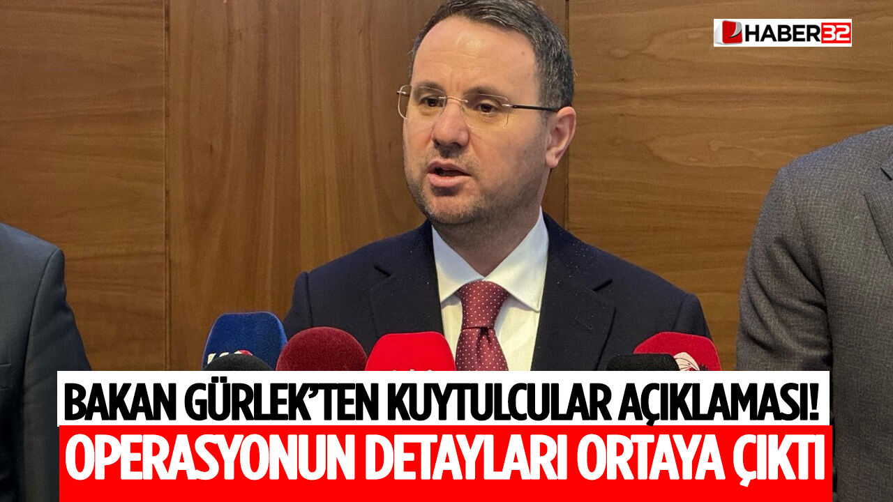 Bakan Gürlek’ten Kuytulcular Açıklaması! Operasyonun Detayları Ortaya Çıktı