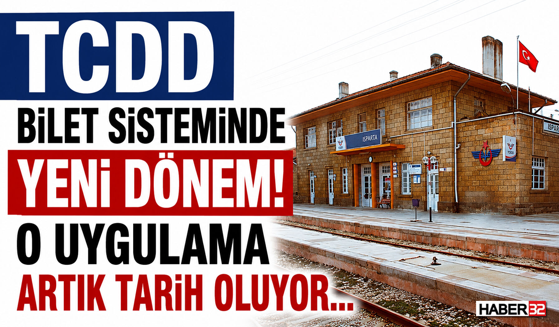 TCDD Bilet Sisteminde Yeni Dönem!