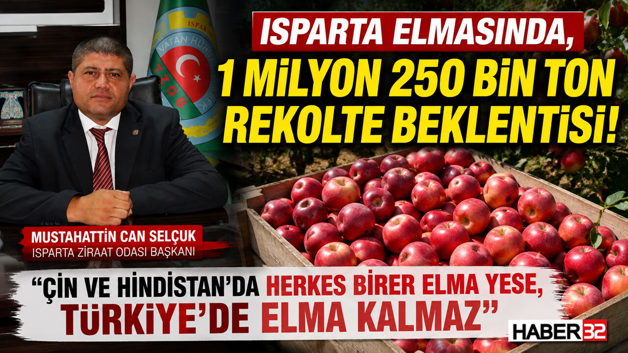 "Çin ve Hindistan'da Herkes Birer Elma Yese, Türkiye’de Elma Kalmaz"