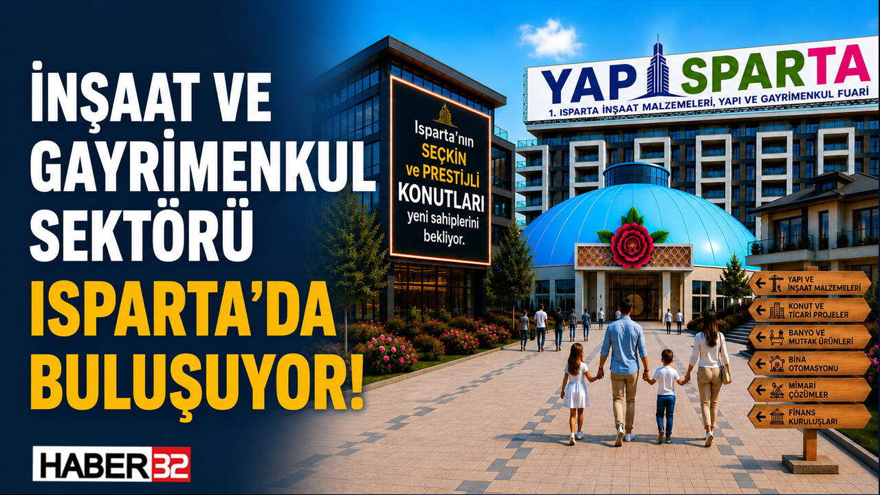 İnşaat ve Gayrimenkul Sektörü Isparta’da Buluşuyor: YAPISPARTA Fuarı İçin Geri Sayım...
