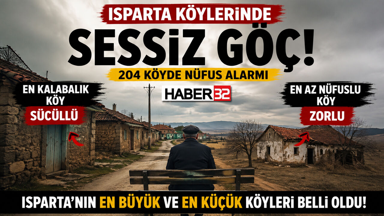 Isparta Köylerinde GÖÇ Alarmı!