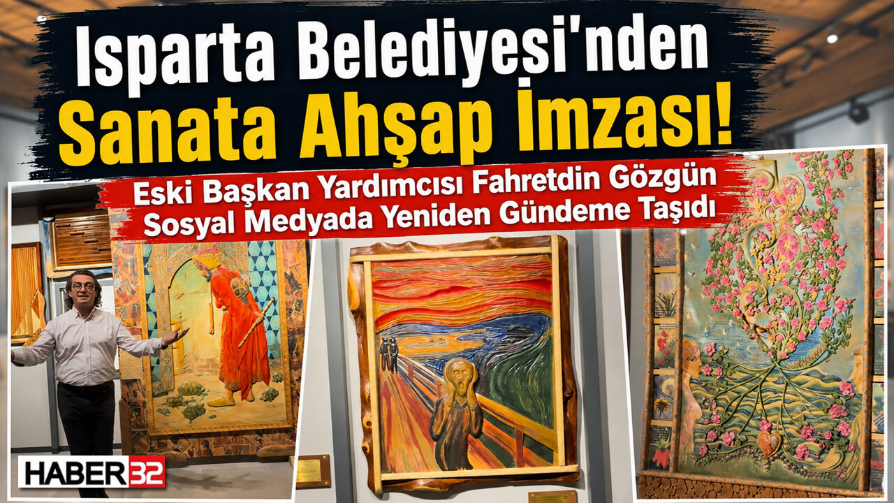 Sanata Ahşap İmzası! Gözgün Yeniden Gündeme Taşıdı...