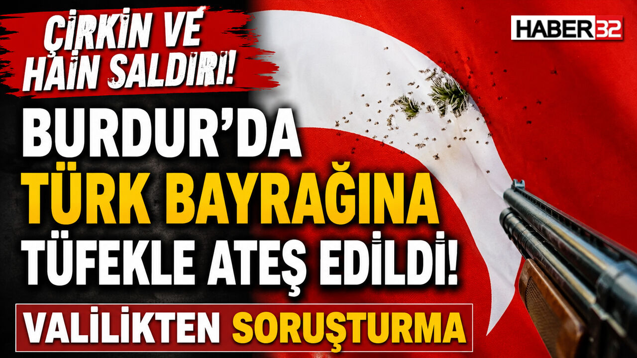 Türk Bayrağına Çirkin Saldırıya Valilikten Soruşturma!