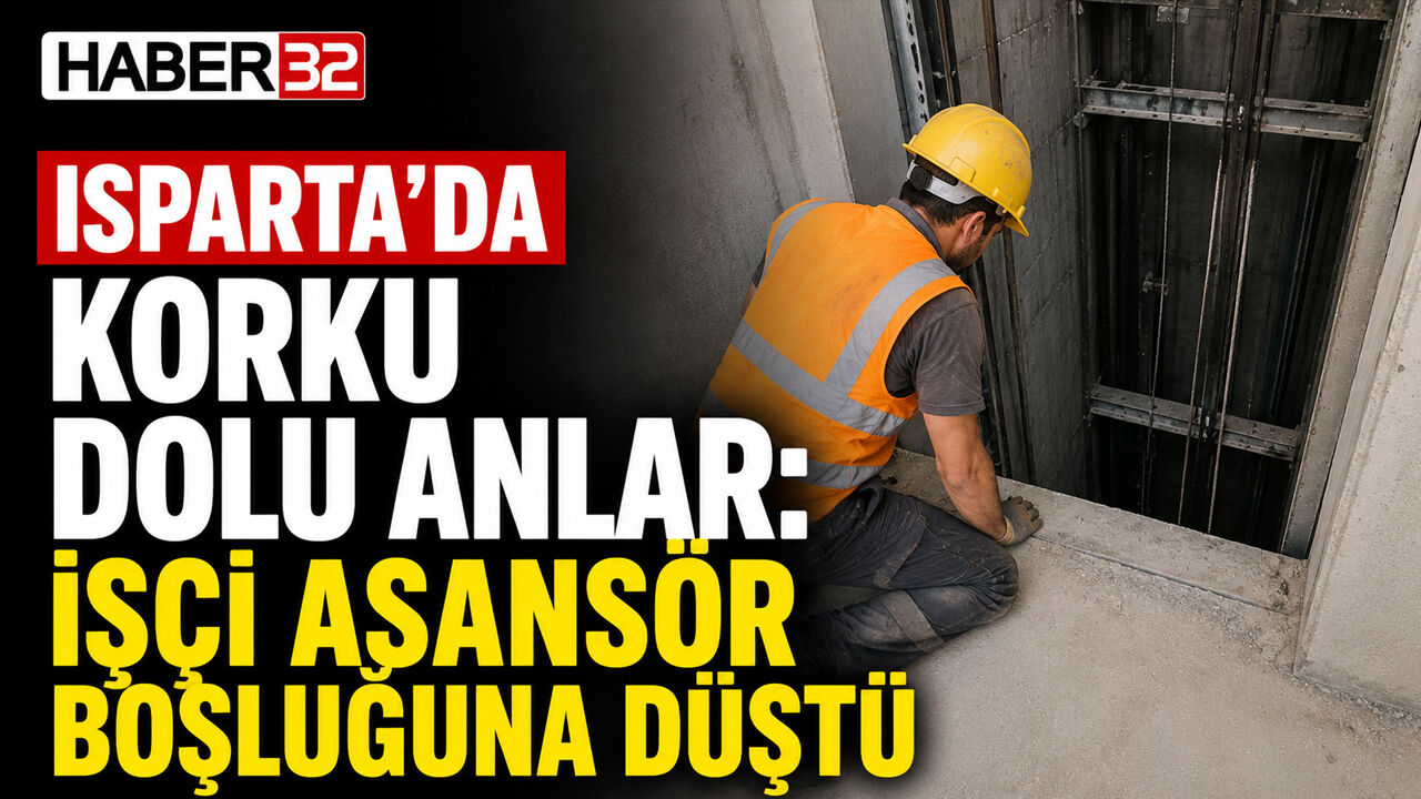 Çalıştığı Binada Asansör Başluğuna Düştü!