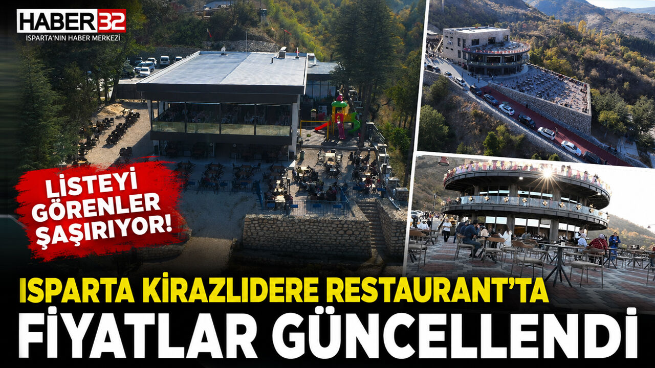 Kirazlıdere Restorant'ta Fiyatlar Güncellendi! Listeyi Görenler Şaşırıyor!