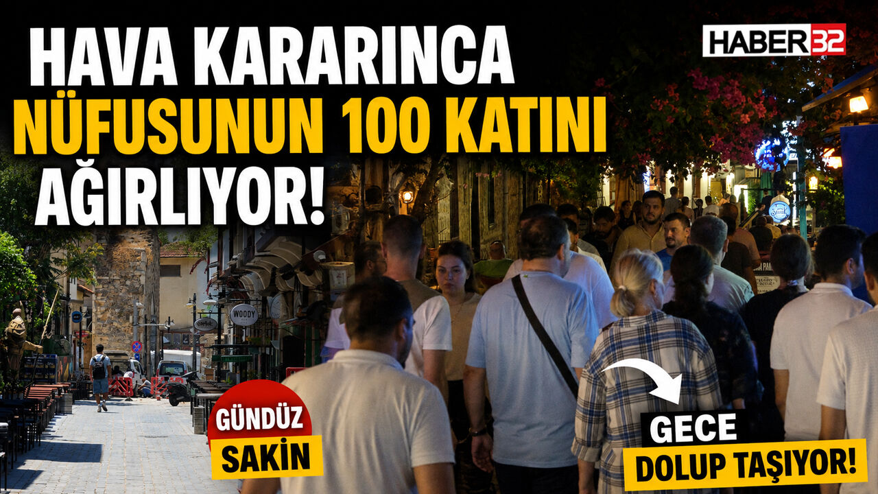Hava Kararınca Nüfusunun 100 Katını Ağırlıyor!