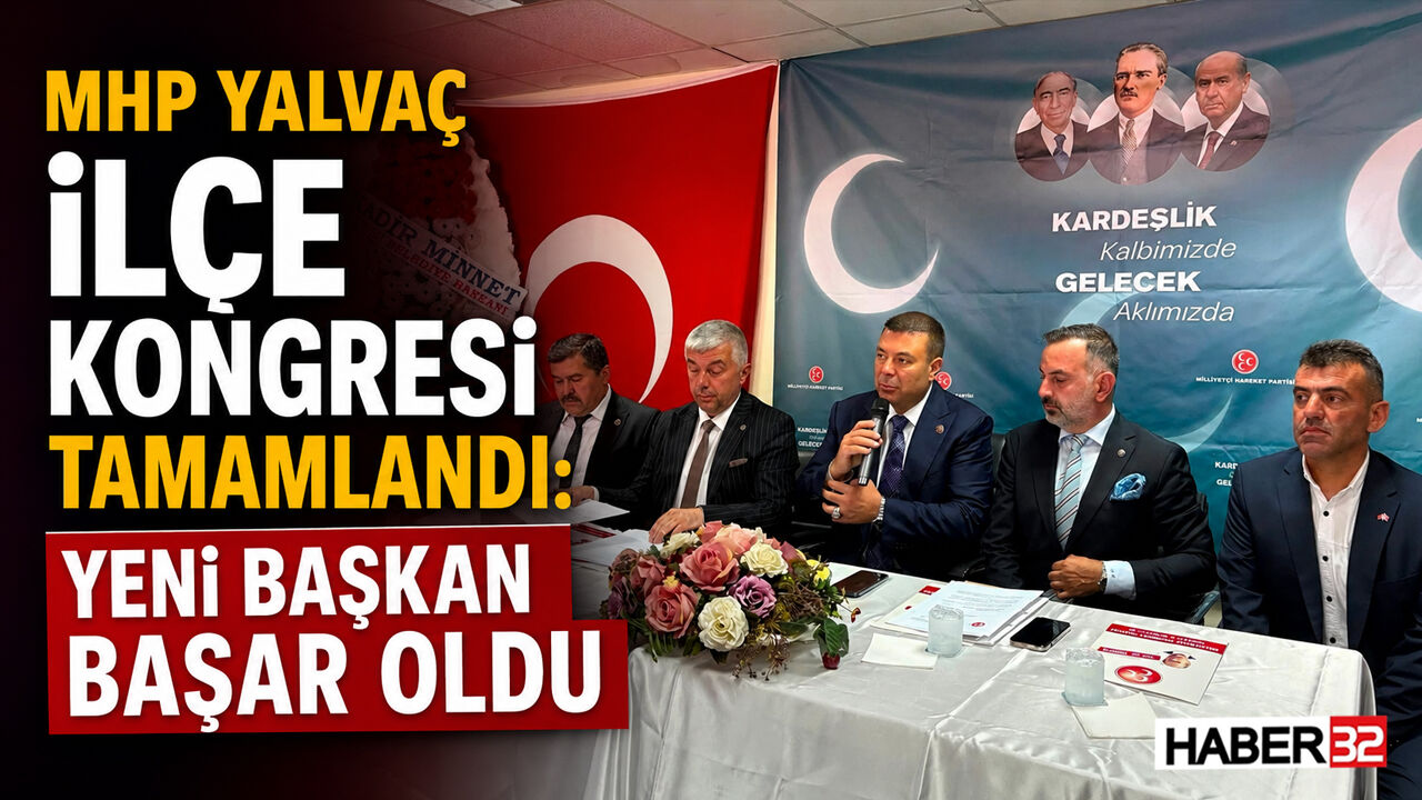 MHP Yalvaç İlçe Başkanı Belli Oldu