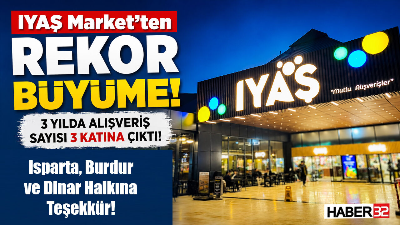 IYAŞ Market'ten Rekor Büyüme: 3 Yılda, 3 Katına Çıkardılar!