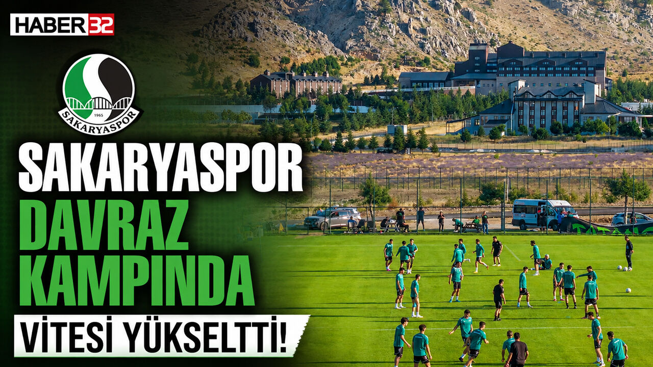 Sakaryaspor Davraz Kampında Vitesi Yükseltti!