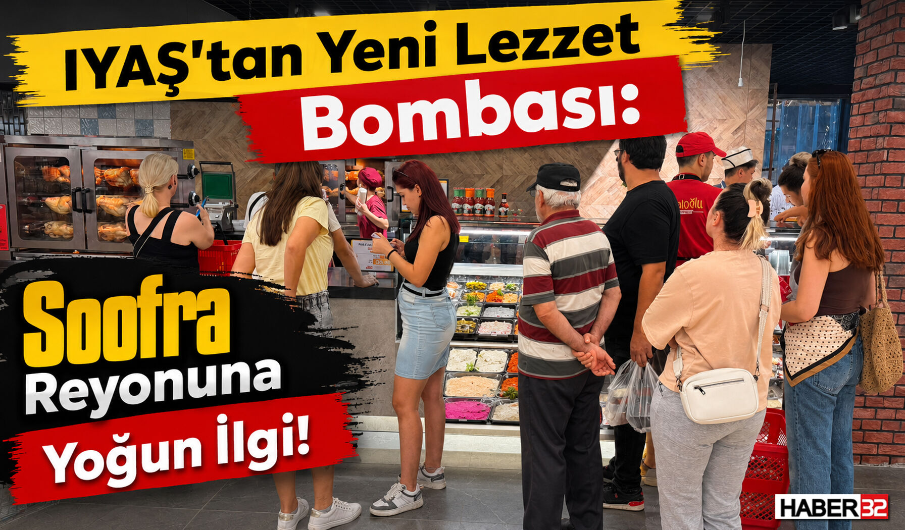 IYAŞ’tan Yeni Lezzet Bombası: Soofra Reyonuna Yoğun İlgi!