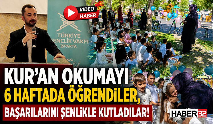 6 Haftada Kur’an Öğrenme Başarılarını Şenlikle Kutladılar!