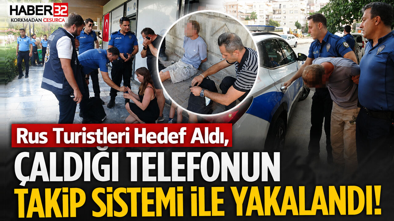 Çaldığı Telefonun Takip Sistemiyle Yakalandı!