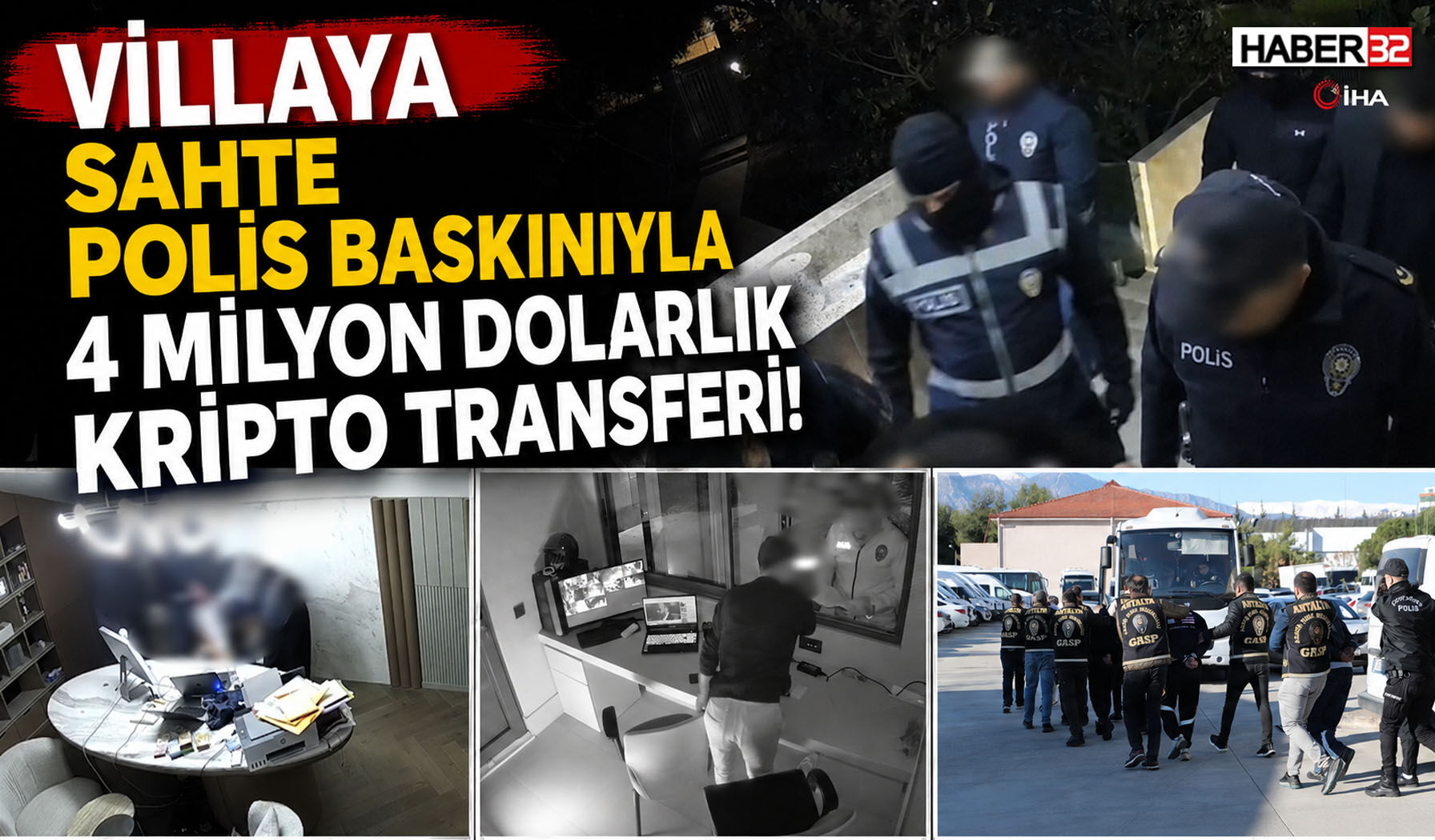 Villaya Sahte Polis Baskınıyla 4 Milyon Dolarlık Kripto Transferi!