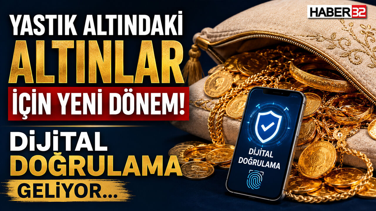 Yastık Altındaki Altınlar İçin Yeni Dönem! Dijital Doğrulama Geliyor..