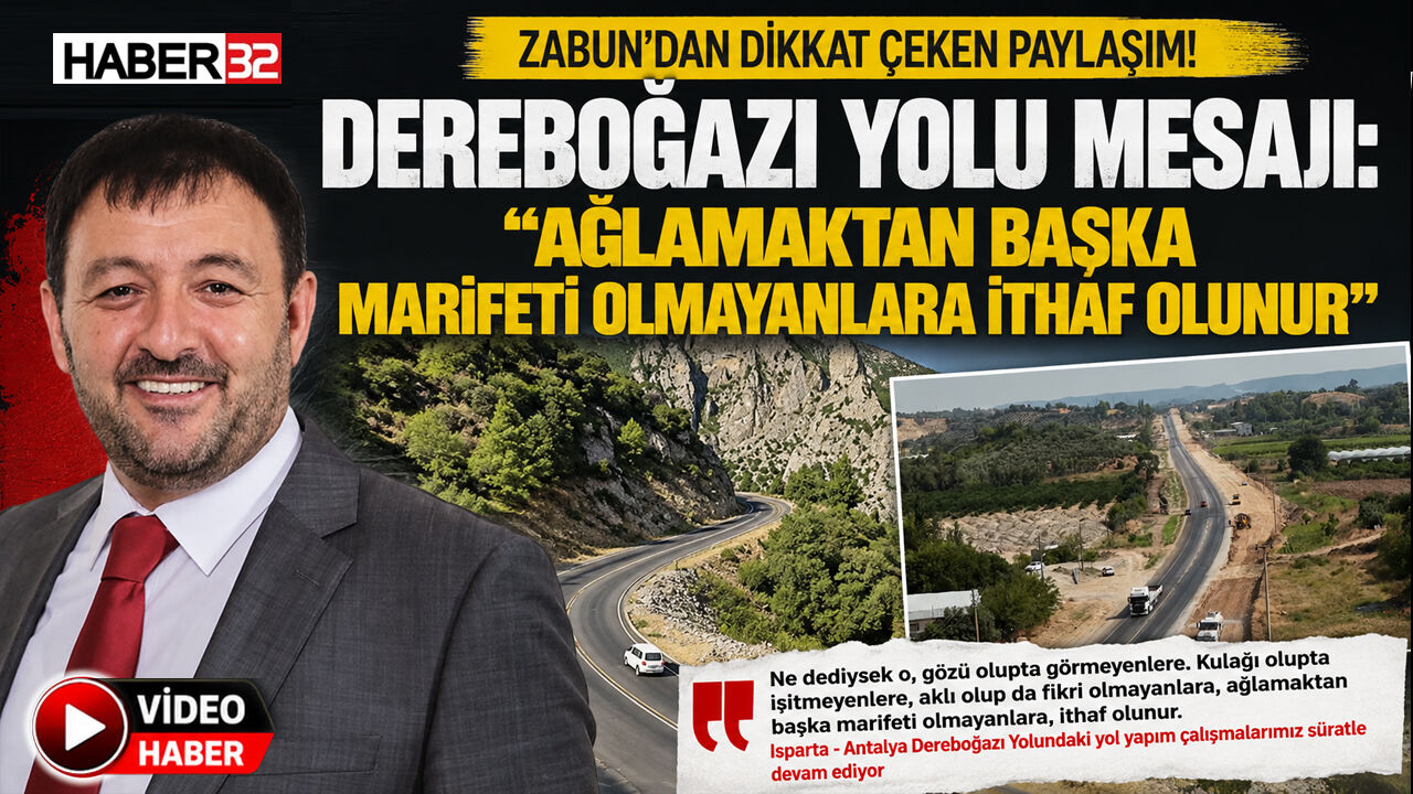 Zabun'dan Videolu Dereboğazı Göndermesi: "Ağlamaktan Başka Marifeti Olmayanlara İthaf Olunur"