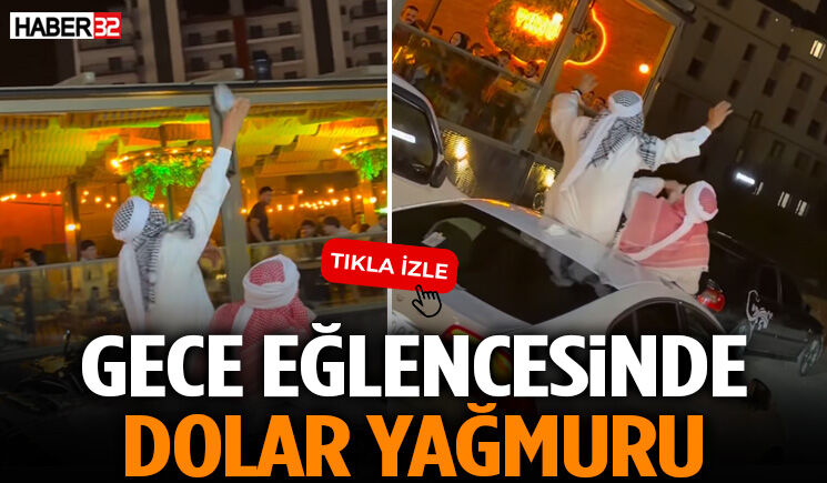 Isparta'da Gece Eğlencesinde Dolar Yağmuru!
