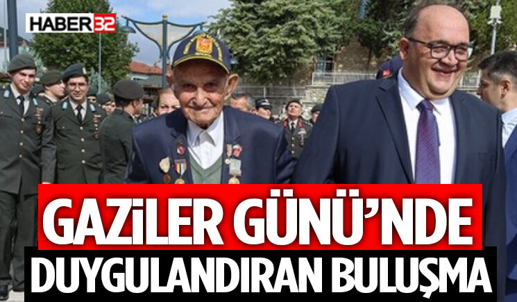 Gaziler Günü’nde Duygulandıran Buluşma