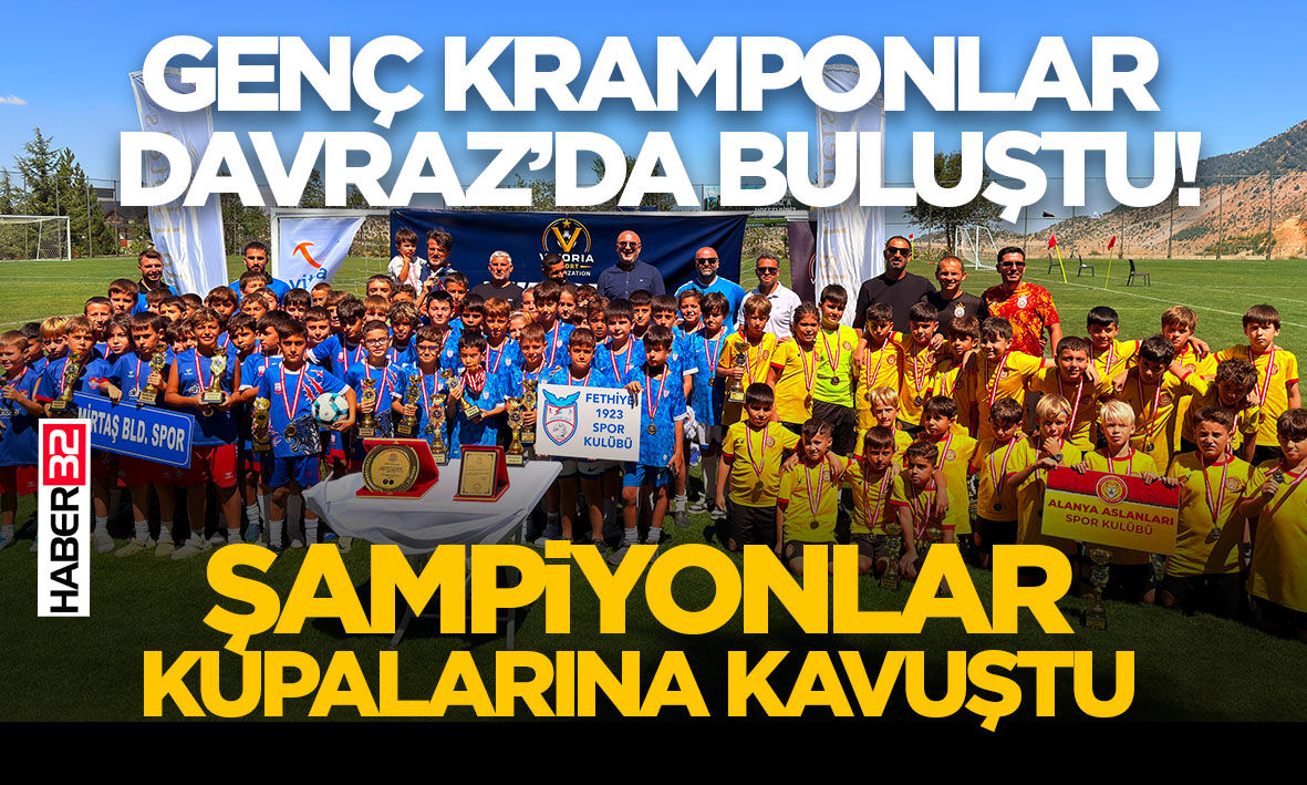 Genç Kramponlar Davraz’da Buluştu!