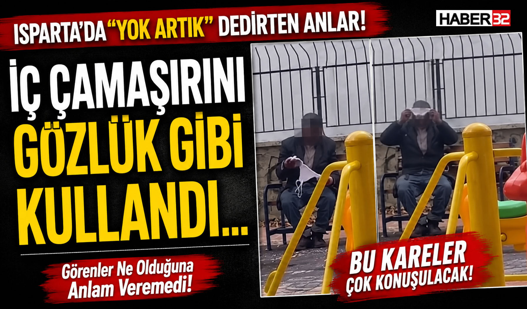 Isparta'da 'Yok Artık' Dedirten Anlar! Kimse Anlam Veremedi!